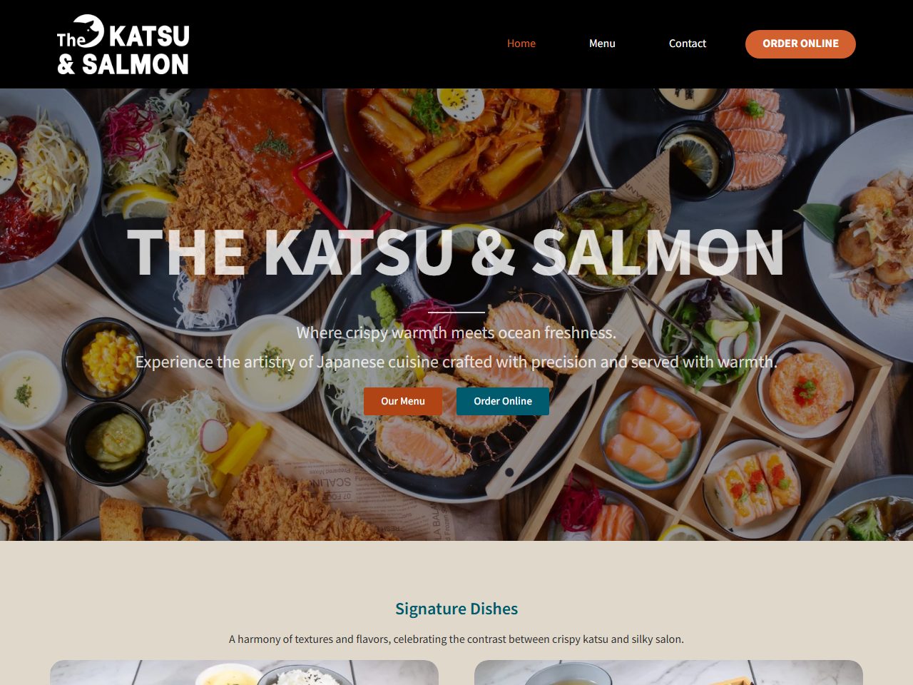 Katsu & Salmon