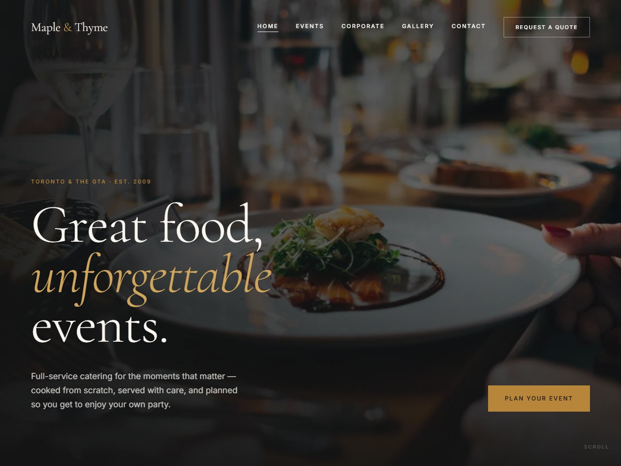 Maple & Thyme Catering