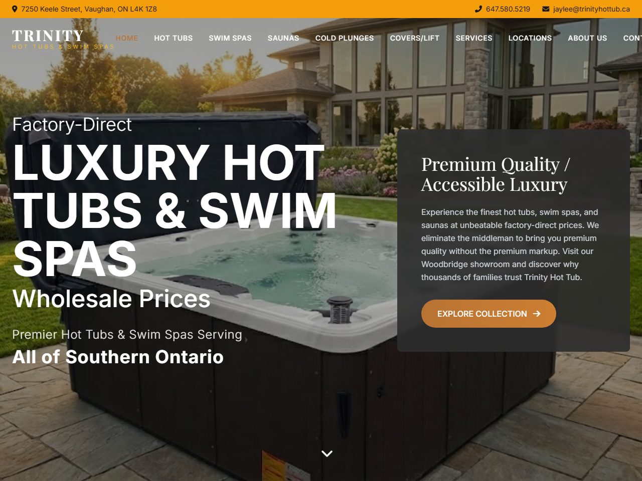 Trinity Hot Tub