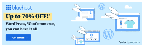 Bluehost Up to 70% OFF!